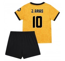 Wolves Jhon Arias #10 Koszulka Podstawowa dzieci 2025-26 Krótki Rękaw (+ krótkie spodenki)