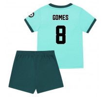 Wolves Joao Gomes #8 Koszulka Wyjazdowa dzieci 2025-26 Krótki Rękaw (+ krótkie spodenki)