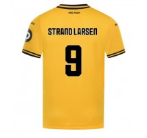 Wolves Jorgen Strand Larsen #9 Koszulka Podstawowa 2024-25 Krótki Rękaw