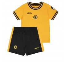 Wolves Koszulka Podstawowa dzieci 2024-25 Krótki Rękaw (+ krótkie spodenki)