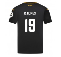 Wolves Rodrigo Gomes #19 Koszulka Wyjazdowa 2024-25 Krótki Rękaw