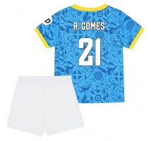 Wolves Rodrigo Gomes #21 Koszulka Trzecia dzieci 2025-26 Krótki Rękaw (+ krótkie spodenki)