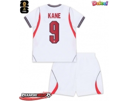 Anglia Harry Kane #9 Koszulka Podstawowa dzieci MŚ 2026 Krótki Rękaw (+ krótkie spodenki)