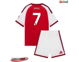 Arsenal Bukayo Saka #7 Koszulka Podstawowa dzieci 2026-27 Krótki Rękaw (+ krótkie spodenki)