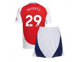 Arsenal Kai Havertz #29 Koszulka Podstawowa dzieci 2024-25 Krótki Rękaw (+ krótkie spodenki)