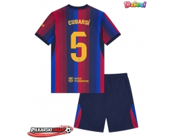 Barcelona Pau Cubarsi #5 Koszulka Podstawowa dzieci 2026-27 Krótki Rękaw (+ krótkie spodenki)