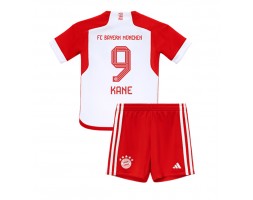 Bayern Munich Harry Kane #9 Koszulka Podstawowa dzieci 2023-24 Krótki Rękaw (+ krótkie spodenki)