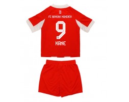 Bayern Munich Harry Kane #9 Koszulka Podstawowa dzieci 2025-26 Krótki Rękaw (+ krótkie spodenki)