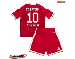 Bayern Munich Jamal Musiala #10 Koszulka Podstawowa dzieci 2026-27 Krótki Rękaw (+ krótkie spodenki)