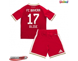 Bayern Munich Michael Olise #17 Koszulka Podstawowa dzieci 2026-27 Krótki Rękaw (+ krótkie spodenki)