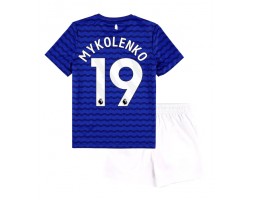 Everton Vitaliy Mykolenko #19 Koszulka Podstawowa dzieci 2025-26 Krótki Rękaw (+ krótkie spodenki)