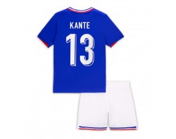 Francja Kante #13 Koszulka Podstawowa dzieci ME 2024 Krótki Rękaw (+ krótkie spodenki)
