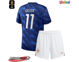 Francja Michael Olise #11 Koszulka Podstawowa dzieci MŚ 2026 Krótki Rękaw (+ krótkie spodenki)
