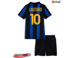 Inter Milan Lautaro Martinez #10 Koszulka Podstawowa dzieci 2026-27 Krótki Rękaw (+ krótkie spodenki)