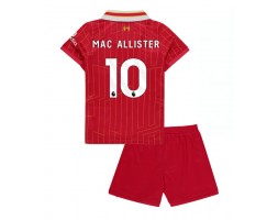 Liverpool Alexis Mac Allister #10 Koszulka Podstawowa dzieci 2024-25 Krótki Rękaw (+ krótkie spodenki)