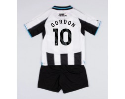 Newcastle United Anthony Gordon #10 Koszulka Podstawowa dzieci 2025-26 Krótki Rękaw (+ krótkie spodenki)