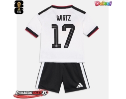Niemcy Florian Wirtz #17 Koszulka Podstawowa dzieci MŚ 2026 Krótki Rękaw (+ krótkie spodenki)