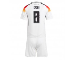 Niemcy Toni Kroos #8 Koszulka Podstawowa dzieci ME 2024 Krótki Rękaw (+ krótkie spodenki)