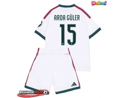 Real Madrid Arda Guler #15 Koszulka Podstawowa dzieci 2026-27 Krótki Rękaw (+ krótkie spodenki)