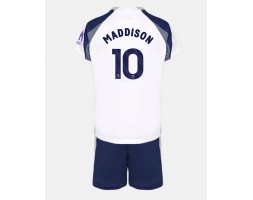 Tottenham Hotspur James Maddison #10 Koszulka Podstawowa dzieci 2025-26 Krótki Rękaw (+ krótkie spodenki)