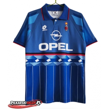 AC Milan 1995-1996 Koszulka Retro Czwarty Krótki Rękaw