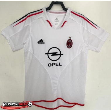AC Milan 2004-2005 Koszulka Retro Wyjazdowa Krótki Rękaw