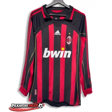 AC Milan 2006-2007 Koszulka Retro Podstawowa Długi Rękaw