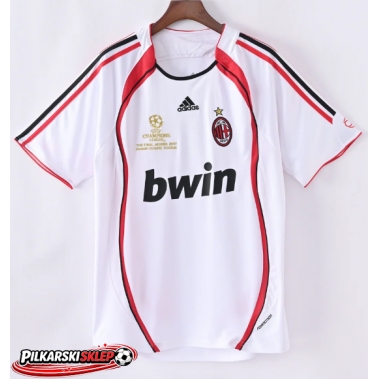 AC Milan 2006-2007 Koszulka Retro Wyjazdowa Krótki Rękaw