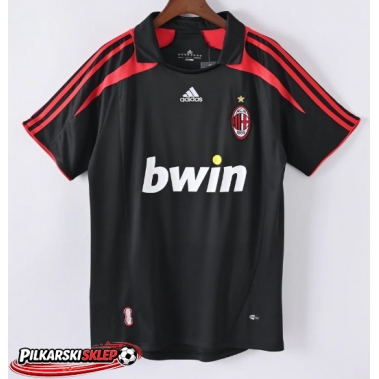 AC Milan 2007-2008 Koszulka Retro Trzecia Krótki Rękaw