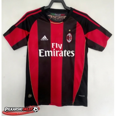 AC Milan 2010-2011 Koszulka Retro Trzecia Krótki Rękaw