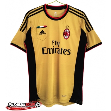 AC Milan 2013-2014 Koszulka Retro Trzecia Krótki Rękaw