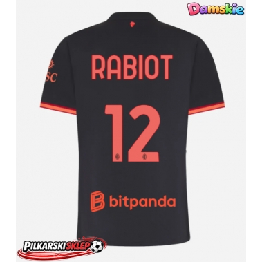 AC Milan Adrien Rabiot #12 Koszulka Trzecia damskie 2026-27 Krótki Rękaw
