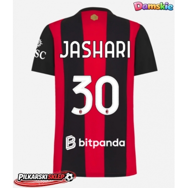 AC Milan Ardon Jashari #30 Koszulka Podstawowa damskie 2026-27 Krótki Rękaw