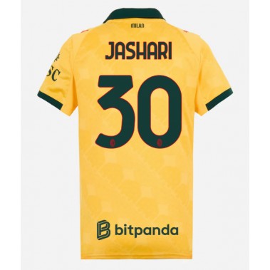 AC Milan Ardon Jashari #30 Koszulka Trzecia damskie 2025-26 Krótki Rękaw AC Milan Ardon Jashari #30 Koszulka Trzecia damskie 2025-26 Krótki Rękaw