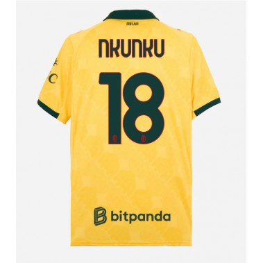 AC Milan Christopher Nkunku #18 Koszulka Trzecia 2025-26 Krótki Rękaw AC Milan Christopher Nkunku #18 Koszulka Trzecia 2025-26 Krótki Rękaw