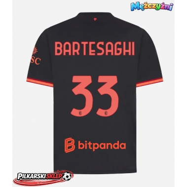 AC Milan Davide Bartesaghi #33 Koszulka Trzecia 2026-27 Krótki Rękaw