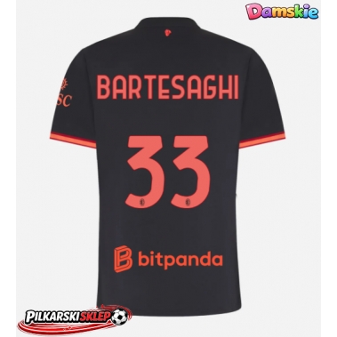AC Milan Davide Bartesaghi #33 Koszulka Trzecia damskie 2026-27 Krótki Rękaw