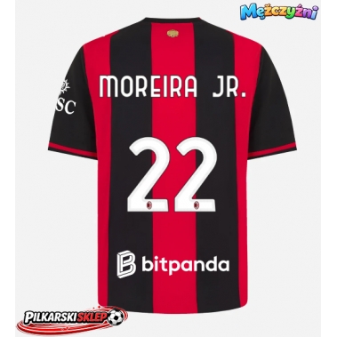 AC Milan Diego Moreira #22 Koszulka Podstawowa 2026-27 Krótki Rękaw