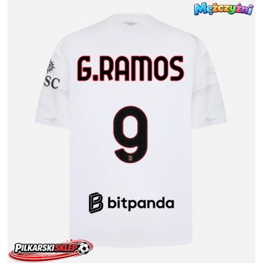 AC Milan Goncalo Ramos #9 Koszulka Wyjazdowa 2026-27 Krótki Rękaw