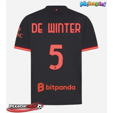 AC Milan Koni De Winter #5 Koszulka Trzecia 2026-27 Krótki Rękaw