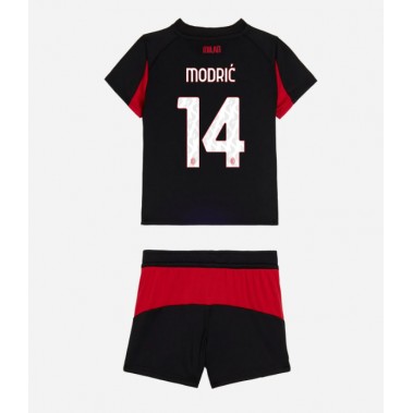 AC Milan Luka Modric #14 Koszulka Podstawowa dzieci 2025-26 Krótki Rękaw (+ krótkie spodenki) AC Milan Luka Modric #14 Koszulka Podstawowa dzieci 2025-26 Krótki Rękaw (+ krótkie spodenki)