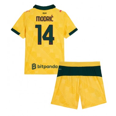 AC Milan Luka Modric #14 Koszulka Trzecia dzieci 2025-26 Krótki Rękaw (+ krótkie spodenki) AC Milan Luka Modric #14 Koszulka Trzecia dzieci 2025-26 Krótki Rękaw (+ krótkie spodenki)