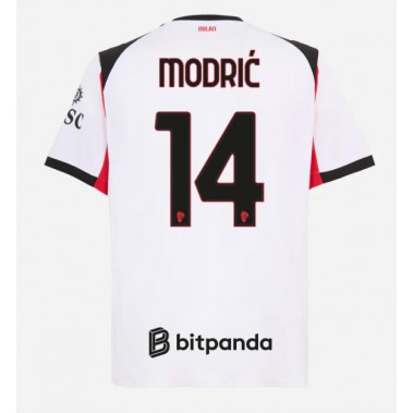 AC Milan Luka Modric #14 Koszulka Wyjazdowa 2025-26 Krótki Rękaw AC Milan Luka Modric #14 Koszulka Wyjazdowa 2025-26 Krótki Rękaw