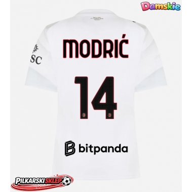 AC Milan Luka Modric #14 Koszulka Wyjazdowa damskie 2026-27 Krótki Rękaw