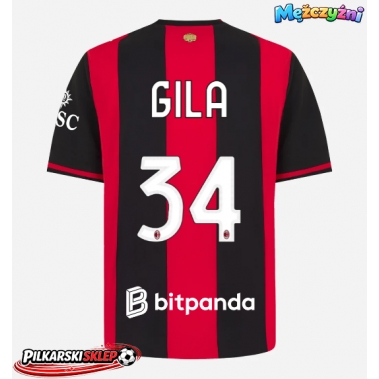AC Milan Mario Gila #34 Koszulka Podstawowa 2026-27 Krótki Rękaw