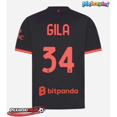 AC Milan Mario Gila #34 Koszulka Trzecia 2026-27 Krótki Rękaw