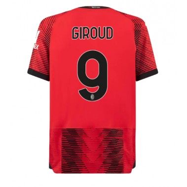 AC Milan Olivier Giroud #9 Koszulka Podstawowa 2023-24 Krótki Rękaw