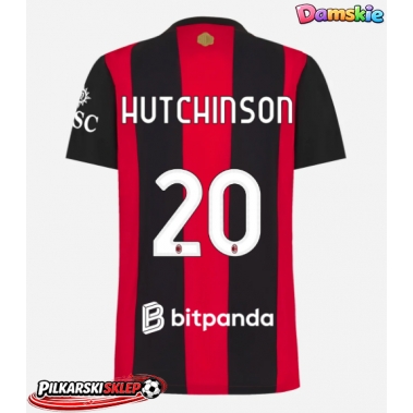AC Milan Omari Hutchinson #20 Koszulka Podstawowa damskie 2026-27 Krótki Rękaw
