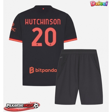 AC Milan Omari Hutchinson #20 Koszulka Trzecia dzieci 2026-27 Krótki Rękaw (+ krótkie spodenki)