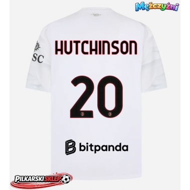 AC Milan Omari Hutchinson #20 Koszulka Wyjazdowa 2026-27 Krótki Rękaw